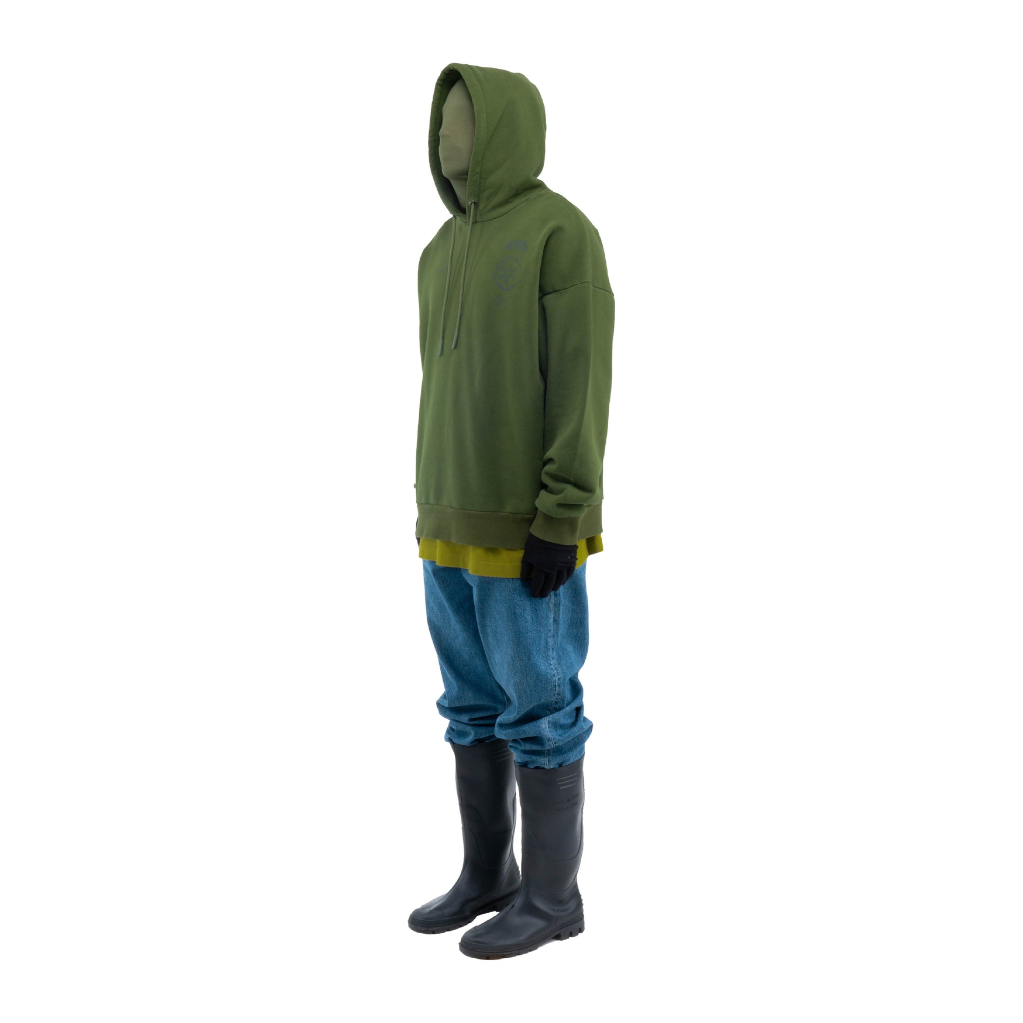 AT-TURAIF OVERSIZED HOODIE - GREEN
