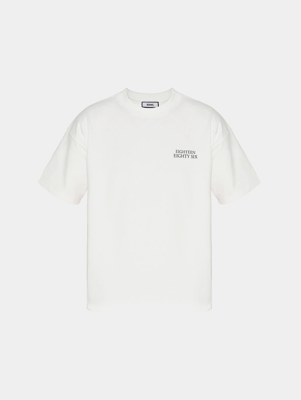 1886 Classic oversized T-shirt -WHITE