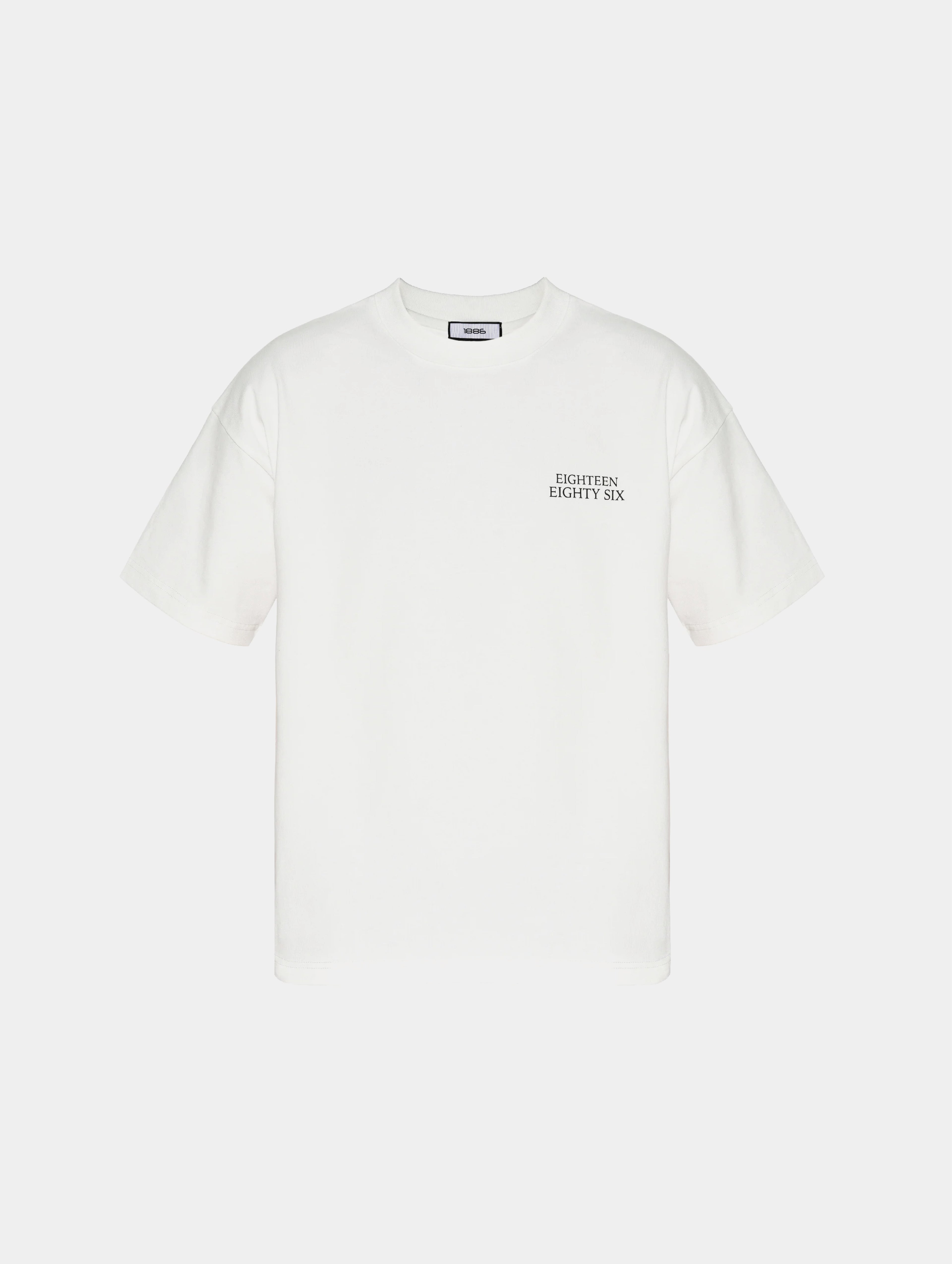 1886 Classic oversized T-shirt -WHITE