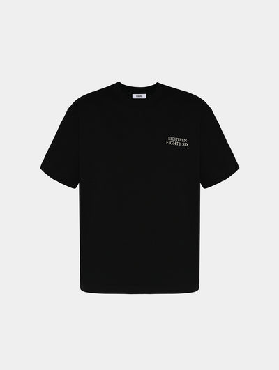 1886 Classic oversized T-shirt- BLACK