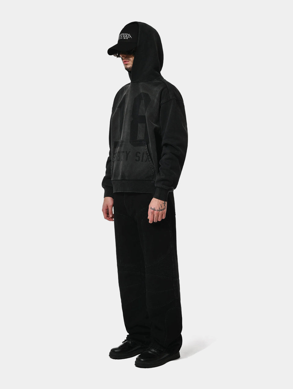 1886 SHADOW HOODIE- BLACK