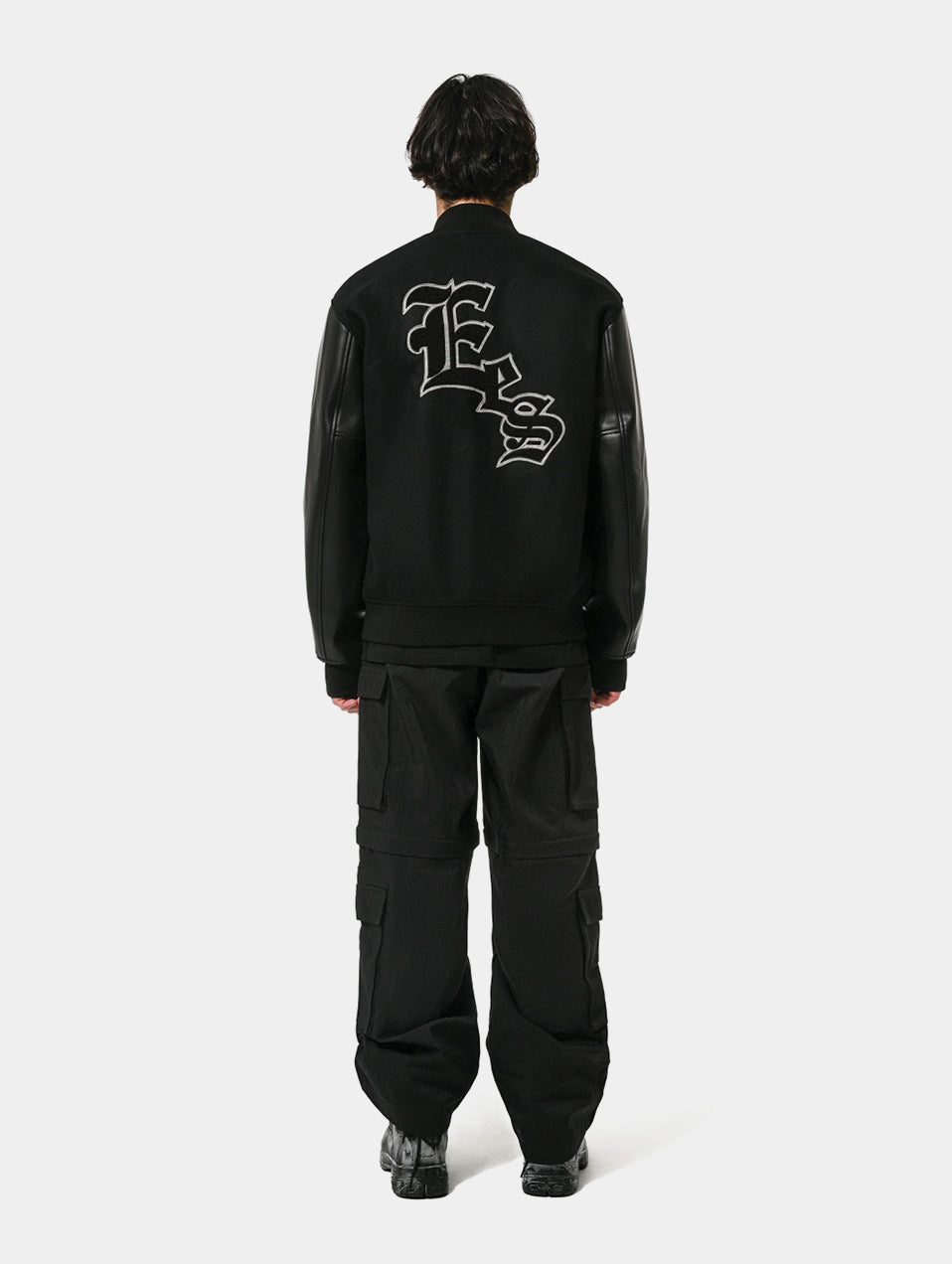 1886 VARSITY JACKET - BLACK