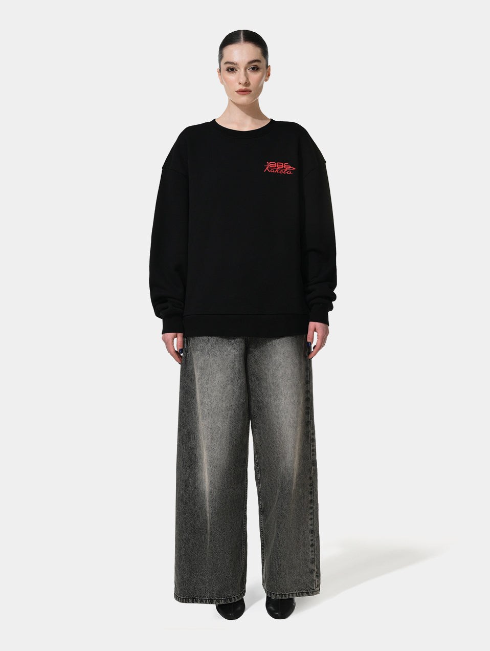 1886 X RAKETA TIMEPIECE SWEATSHIRT - BLACK