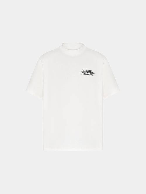 1886 X RAKETA TIMEPIECE TEE - WHITE