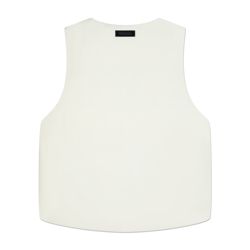 VEST - OFF WHITE