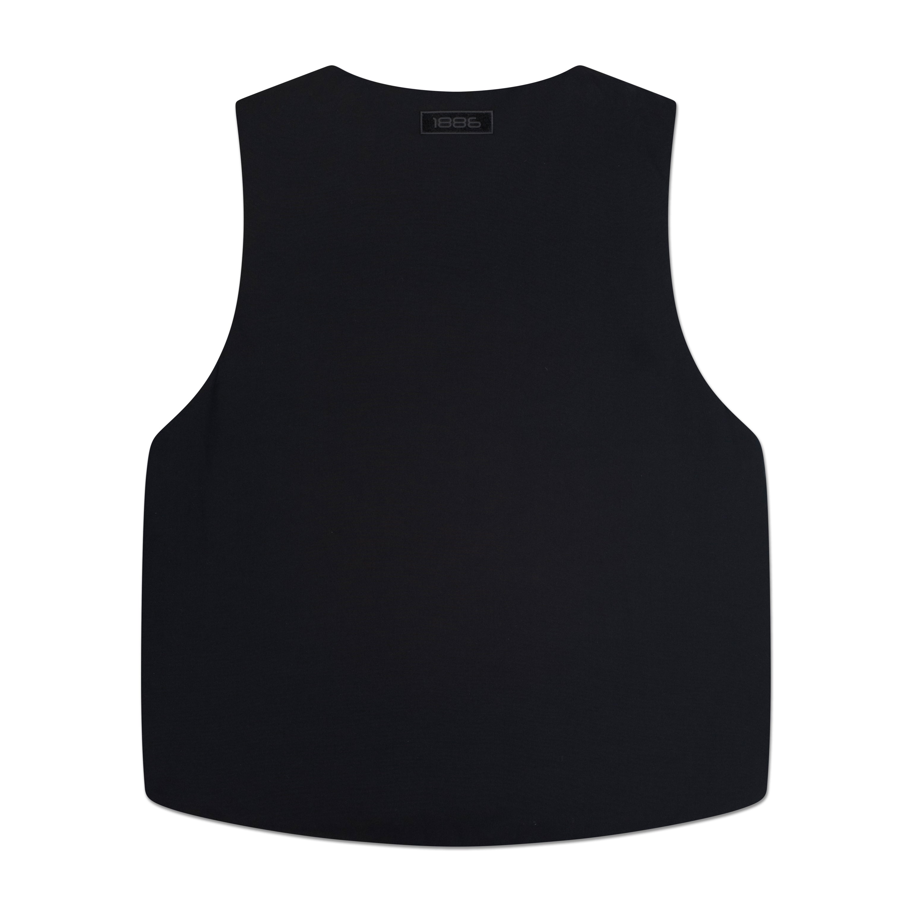 VEST - BLACK.