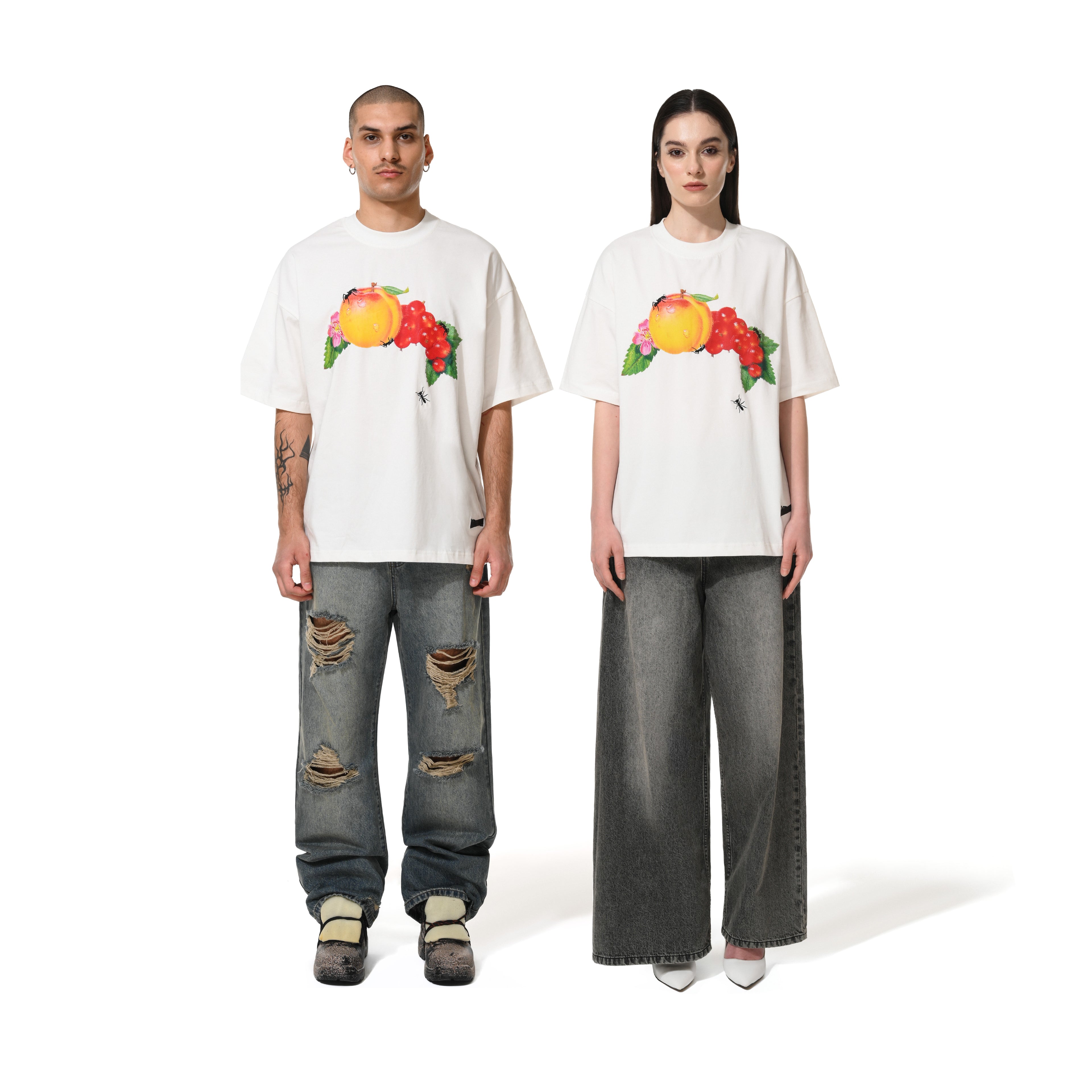 SUMMER FRUITS T-SHIRT - WHITE