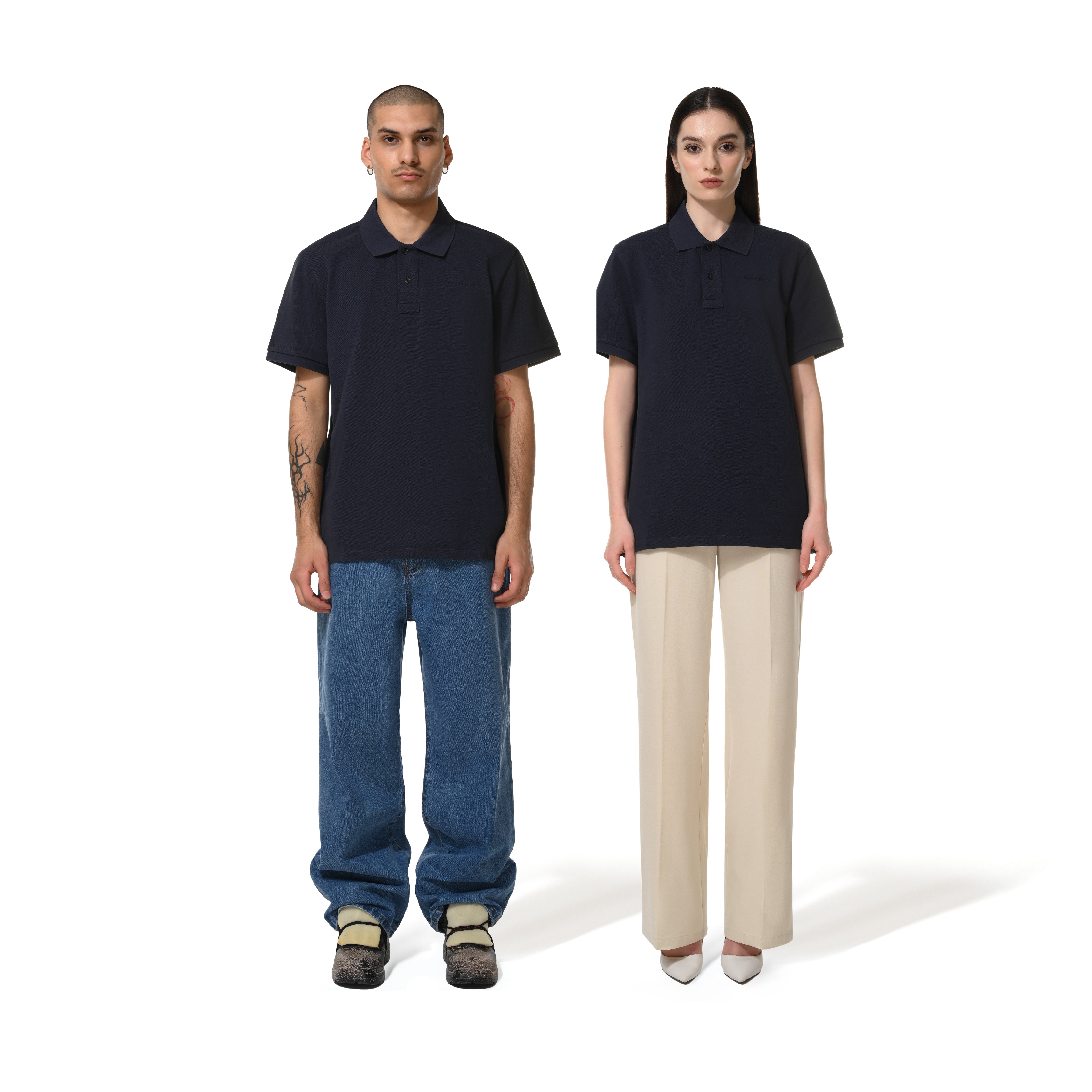 CLASSIC POLO SHIRT - NAVY – 1886 fashion