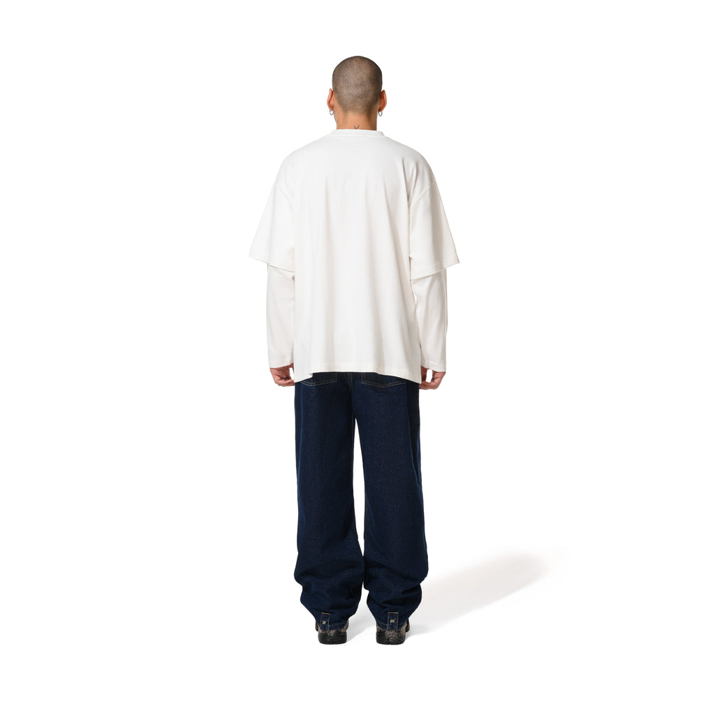 DOUBLE T- SHIRT - OFF WHITE