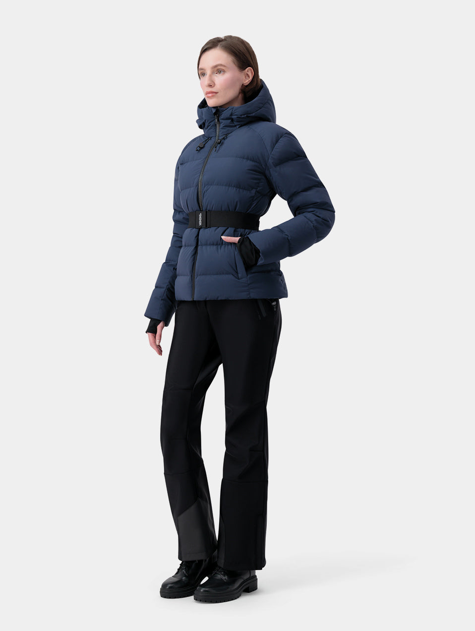 BELTED LUX DOWN JACKET (W)