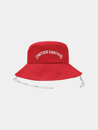BUCKET HAT RED