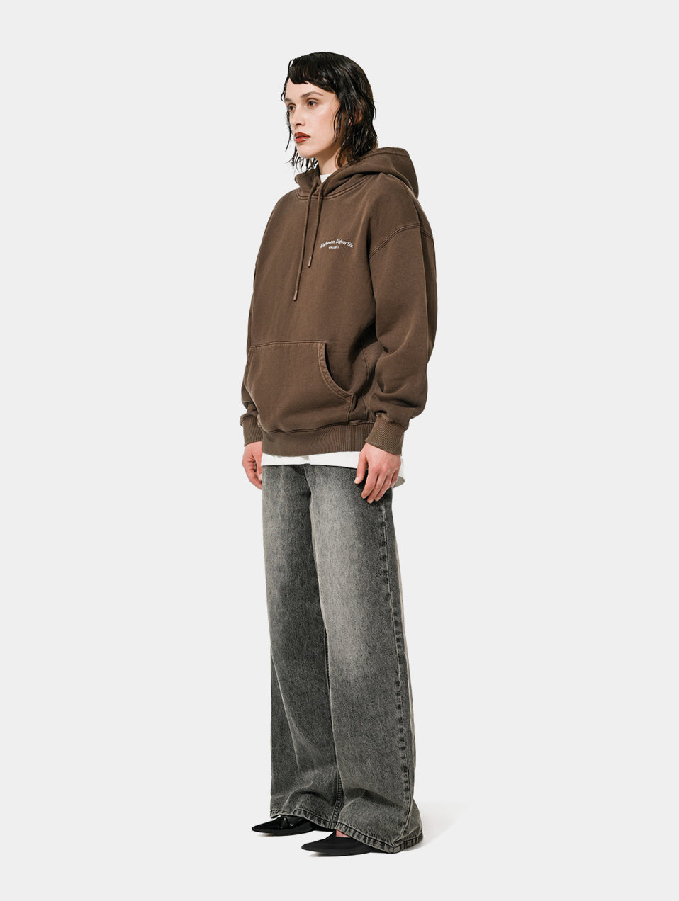 CLASSIC 1886 GALLERY HOODIE - BROWN