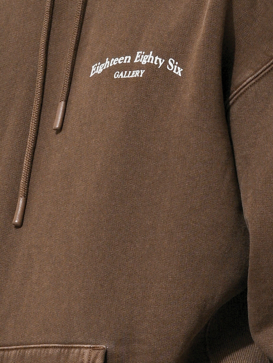 CLASSIC 1886 GALLERY HOODIE - BROWN