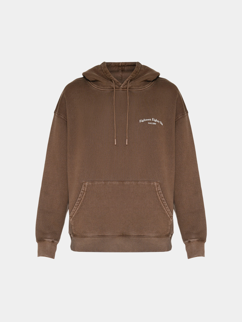 CLASSIC 1886 GALLERY HOODIE - BROWN