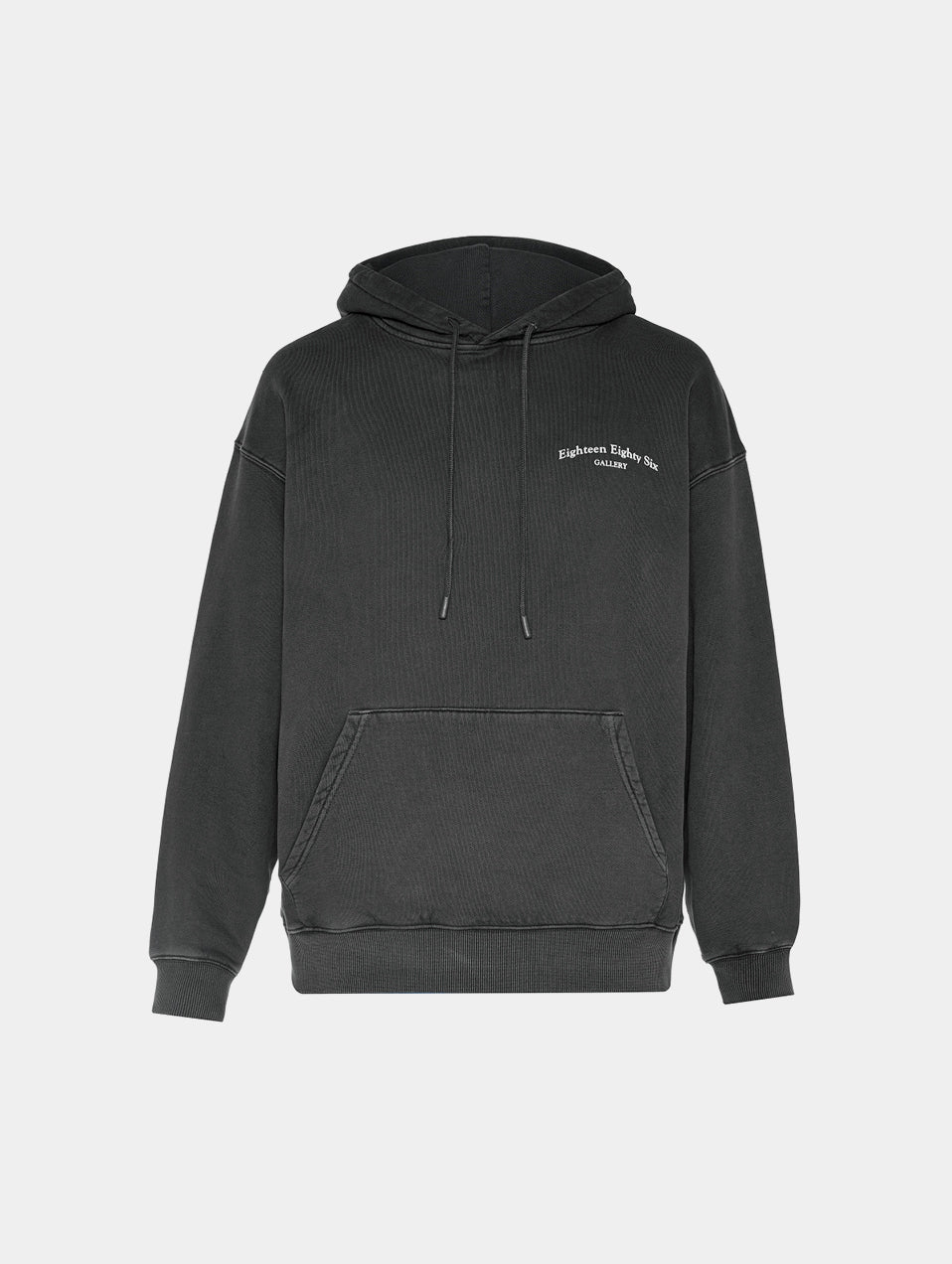 CLASSIC 1886 GALLERY HOODIE - DARK GREY