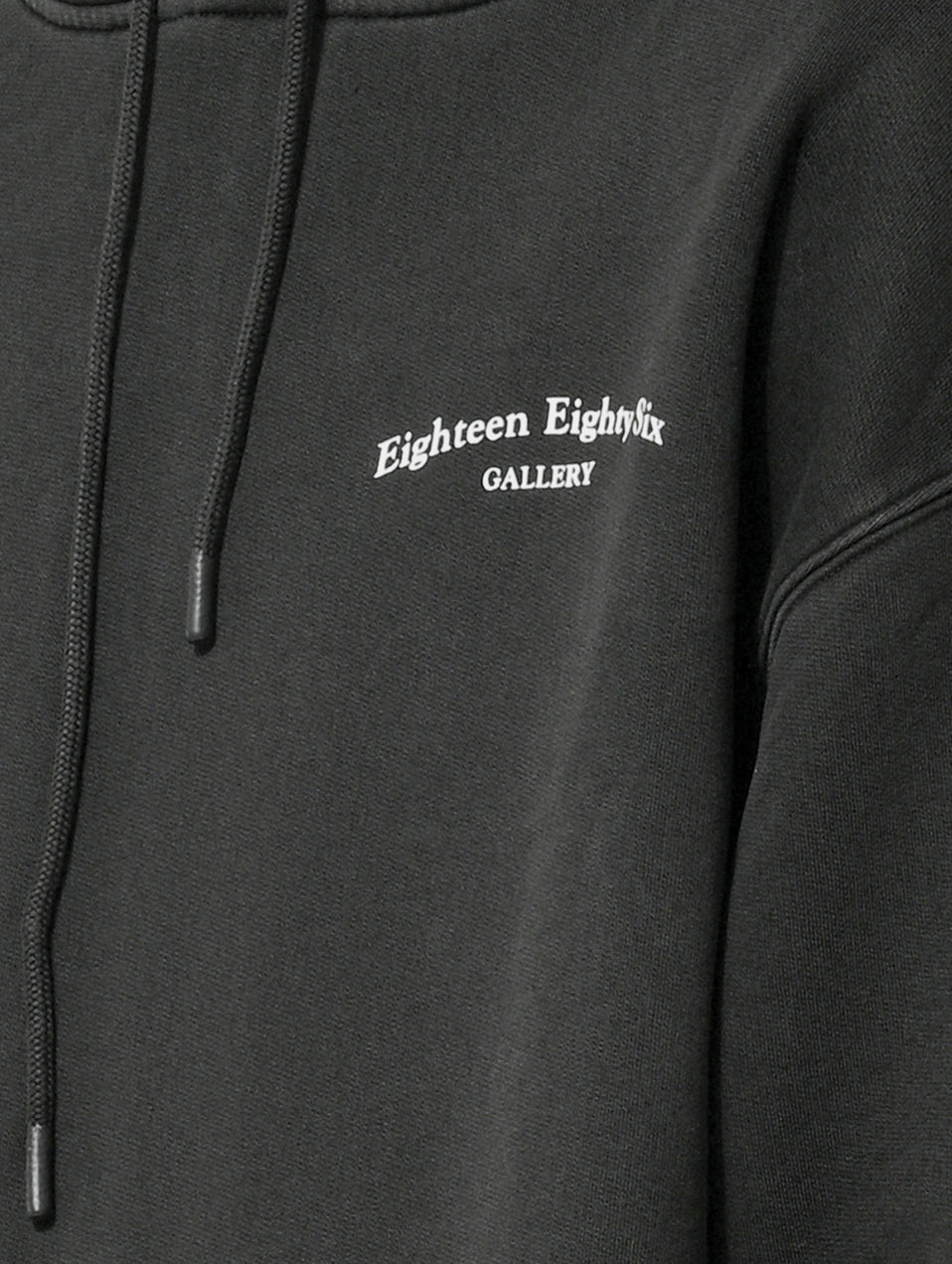 CLASSIC 1886 GALLERY HOODIE - DARK GREY
