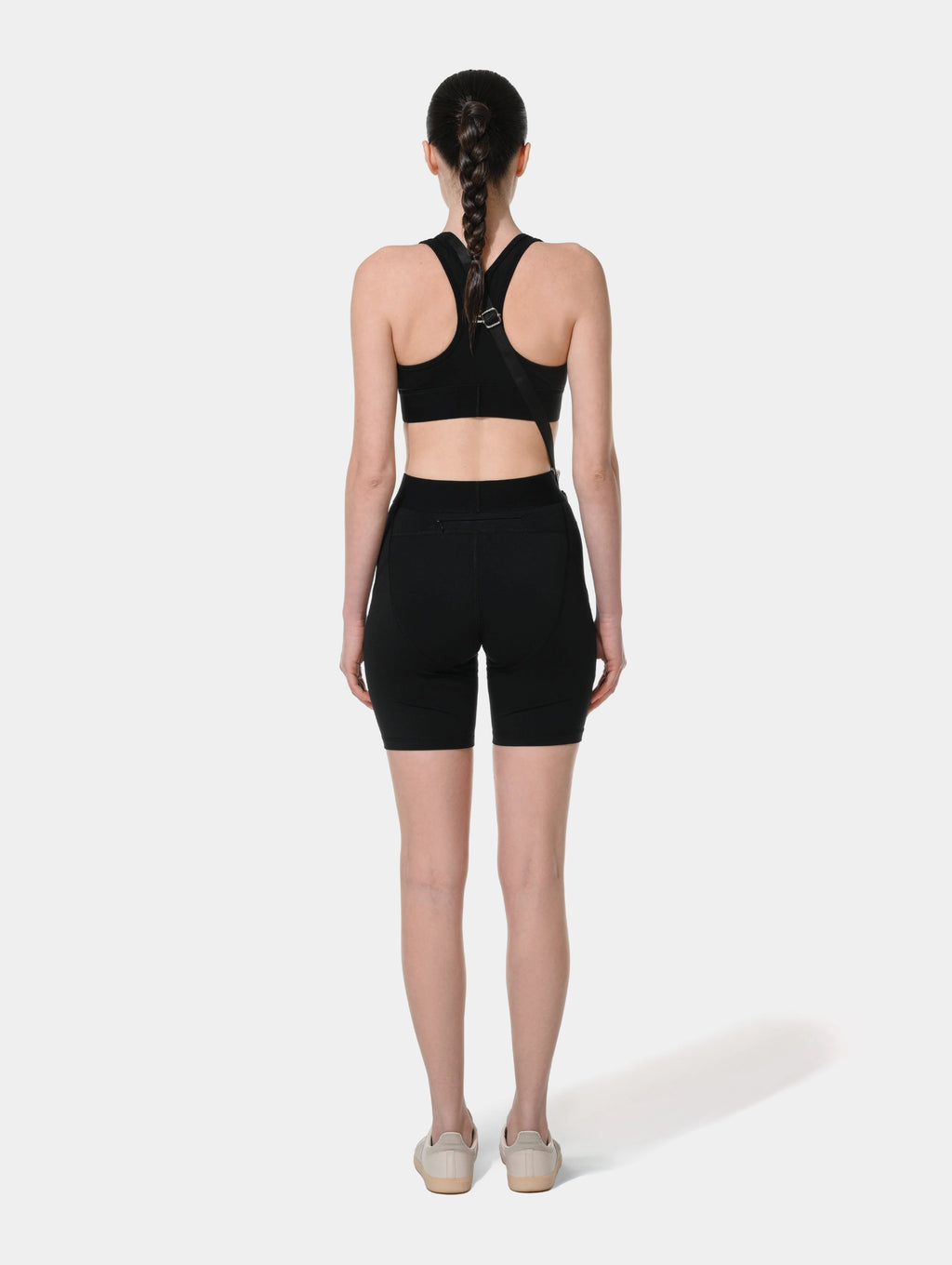 CLASSIC BIKER SHORTS - BLACK