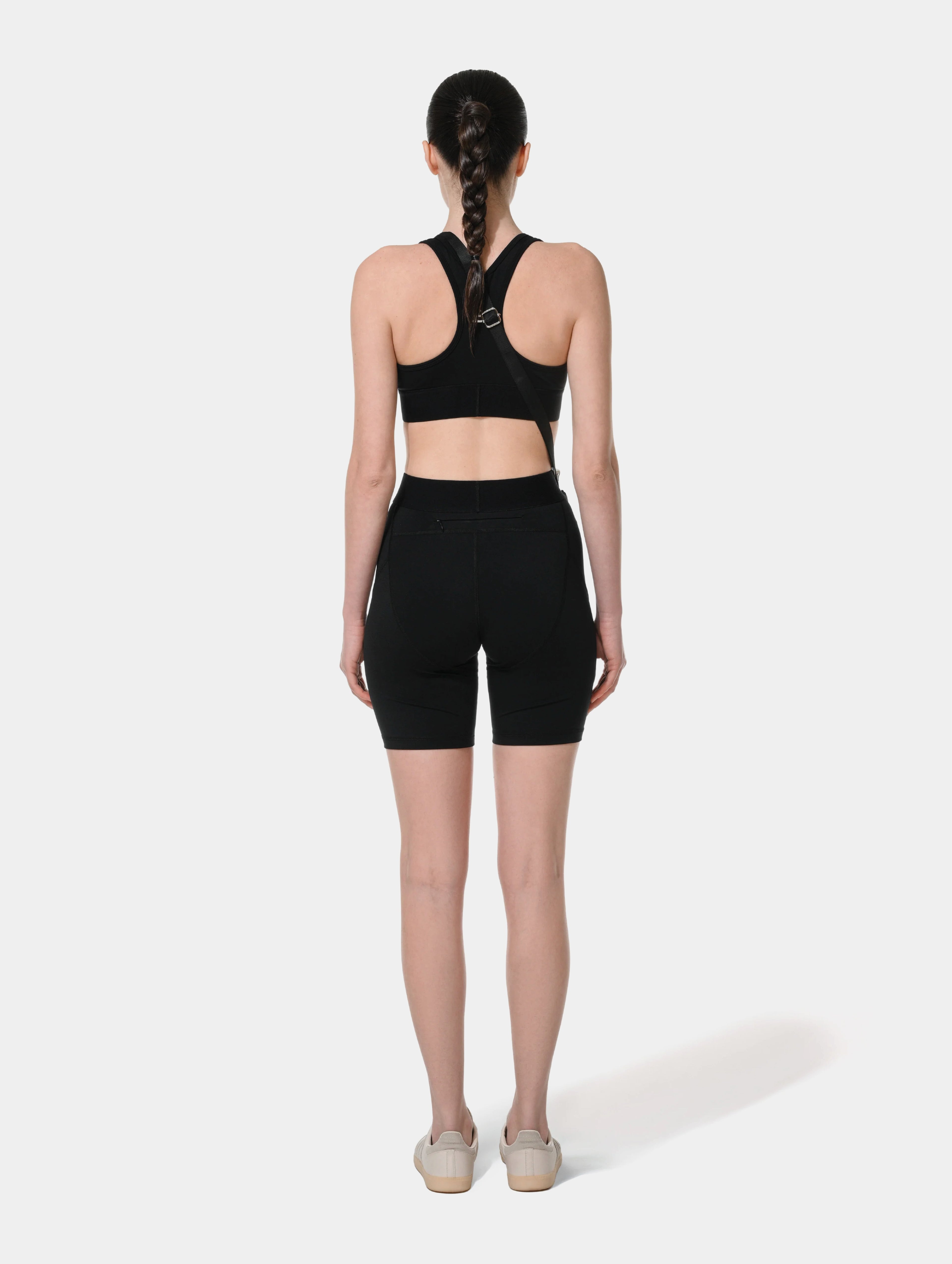 CLASSIC BIKER SHORTS - BLACK