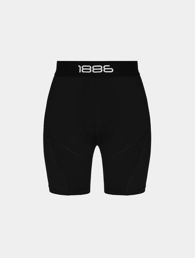 CLASSIC BIKER SHORTS - BLACK