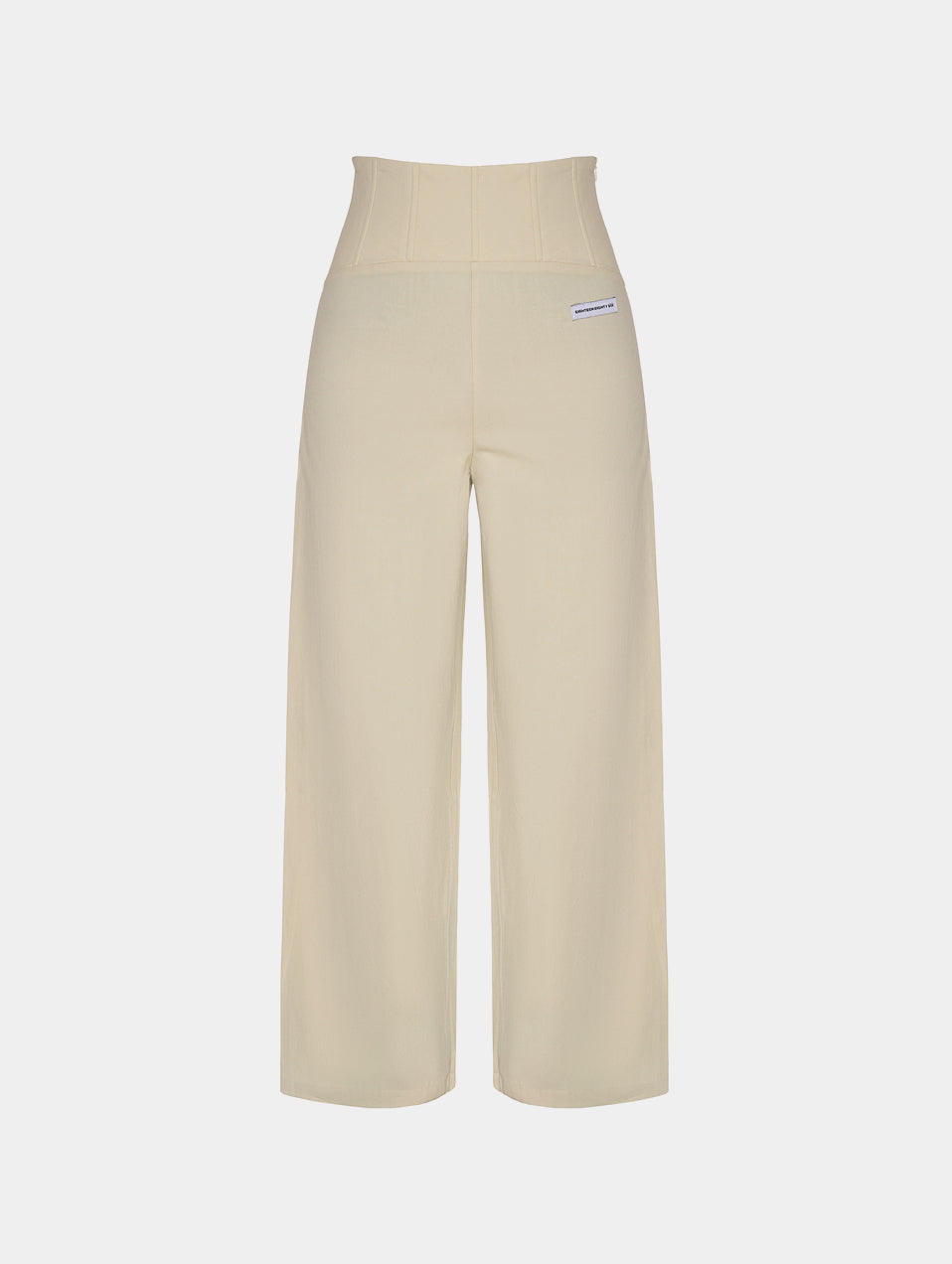 CORSET STYLE PANTS - BEIGE
