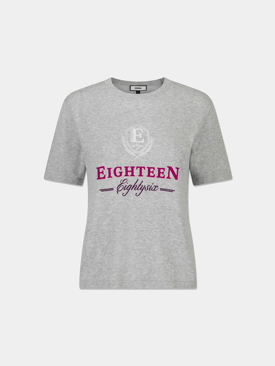 CREST KNIT TEE