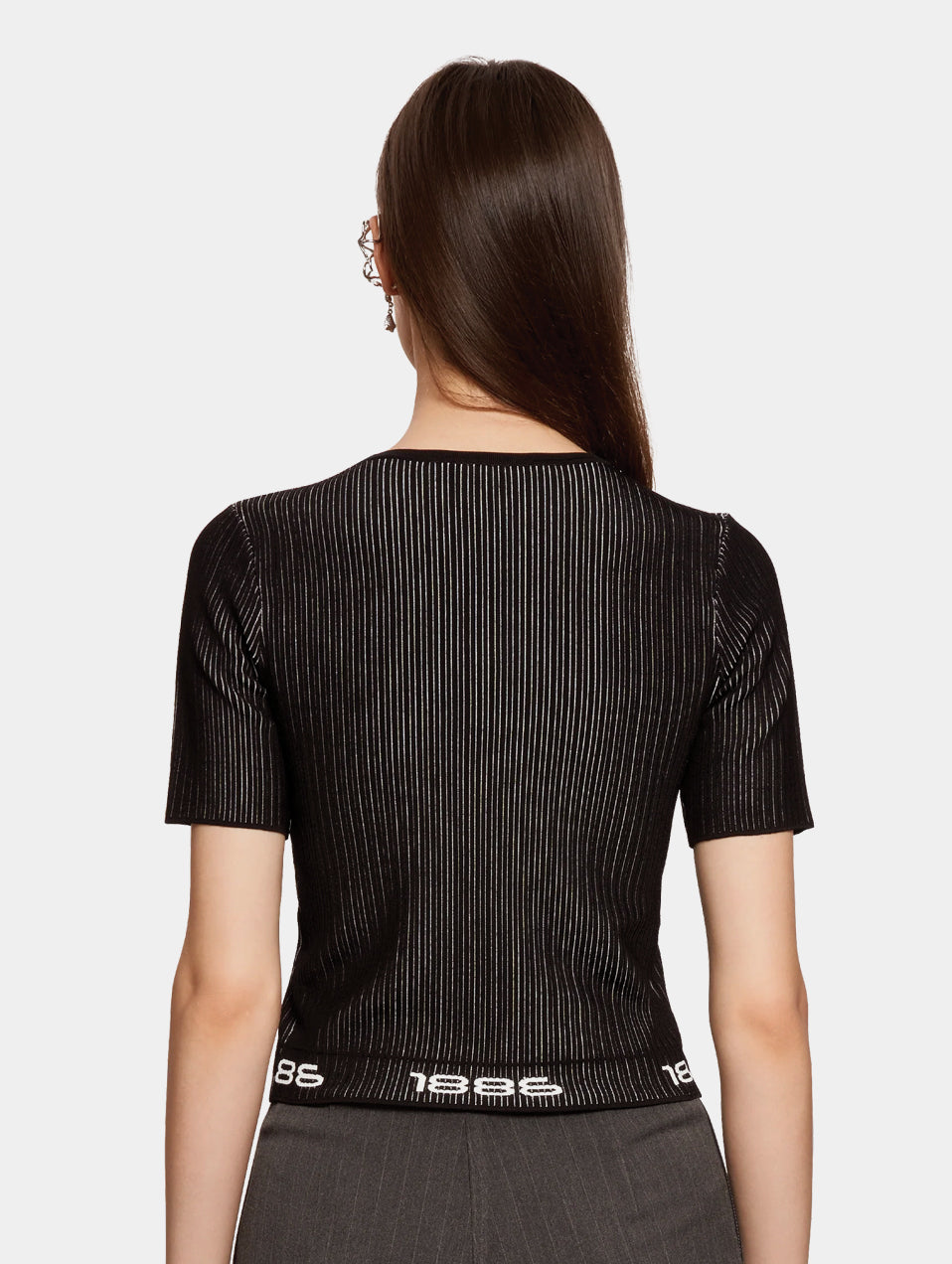 CROP TOP- BLACK