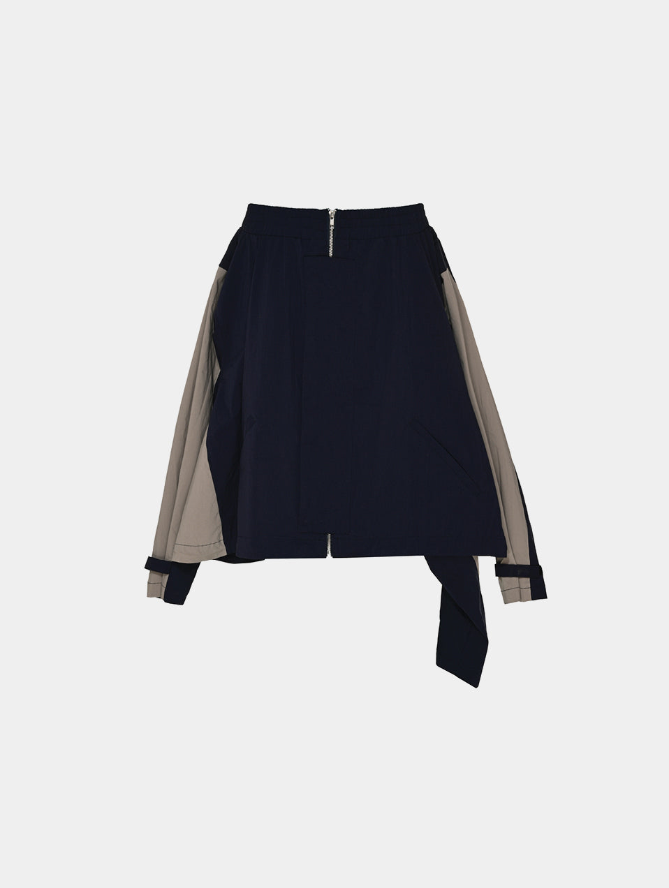 DECONSTRUCTED JKT SKIRT - BLUE