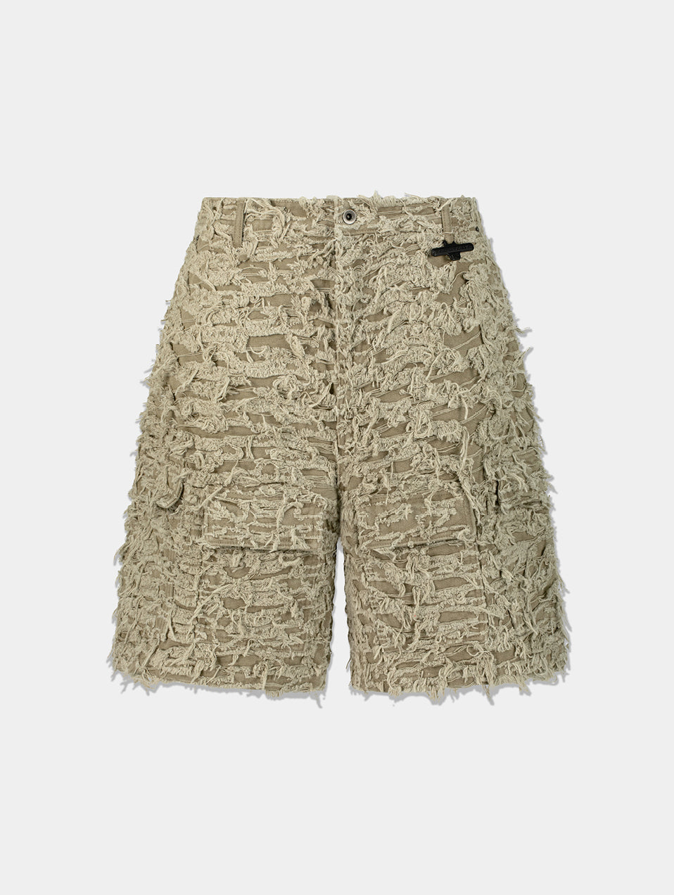DISTRESSED UTILTY SHORTS