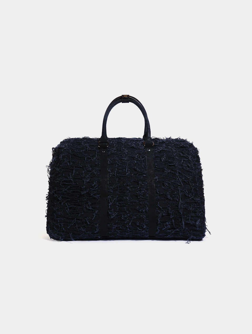 DISTRESSED WEEKEND BAG - BLACK