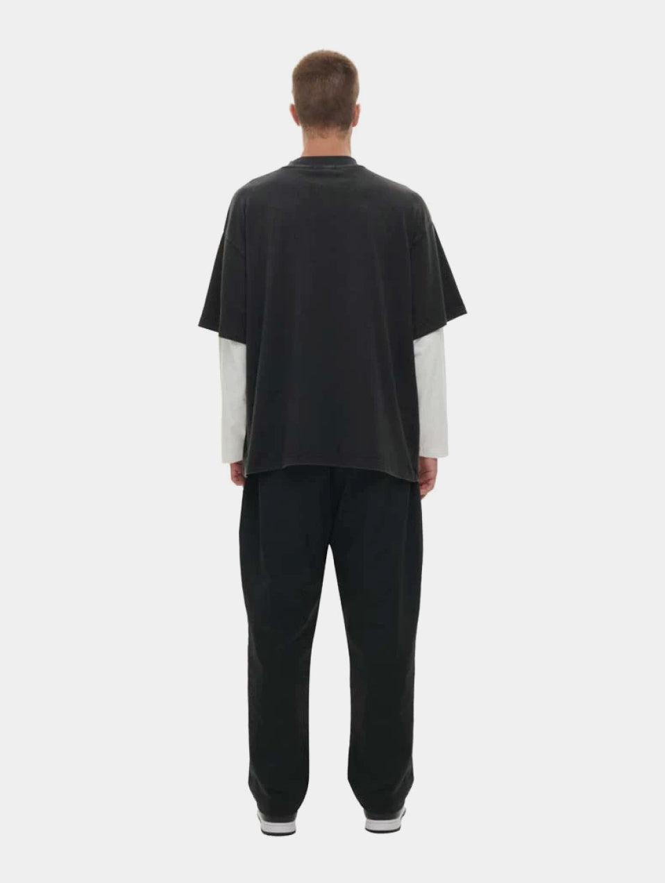 DOUBLE T- SHIRT - BLACK