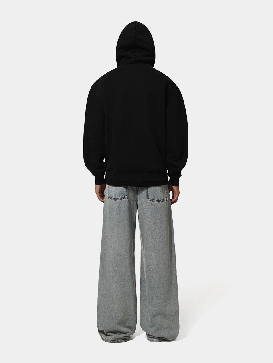 FIRE HEAD HOODIE - BLACK