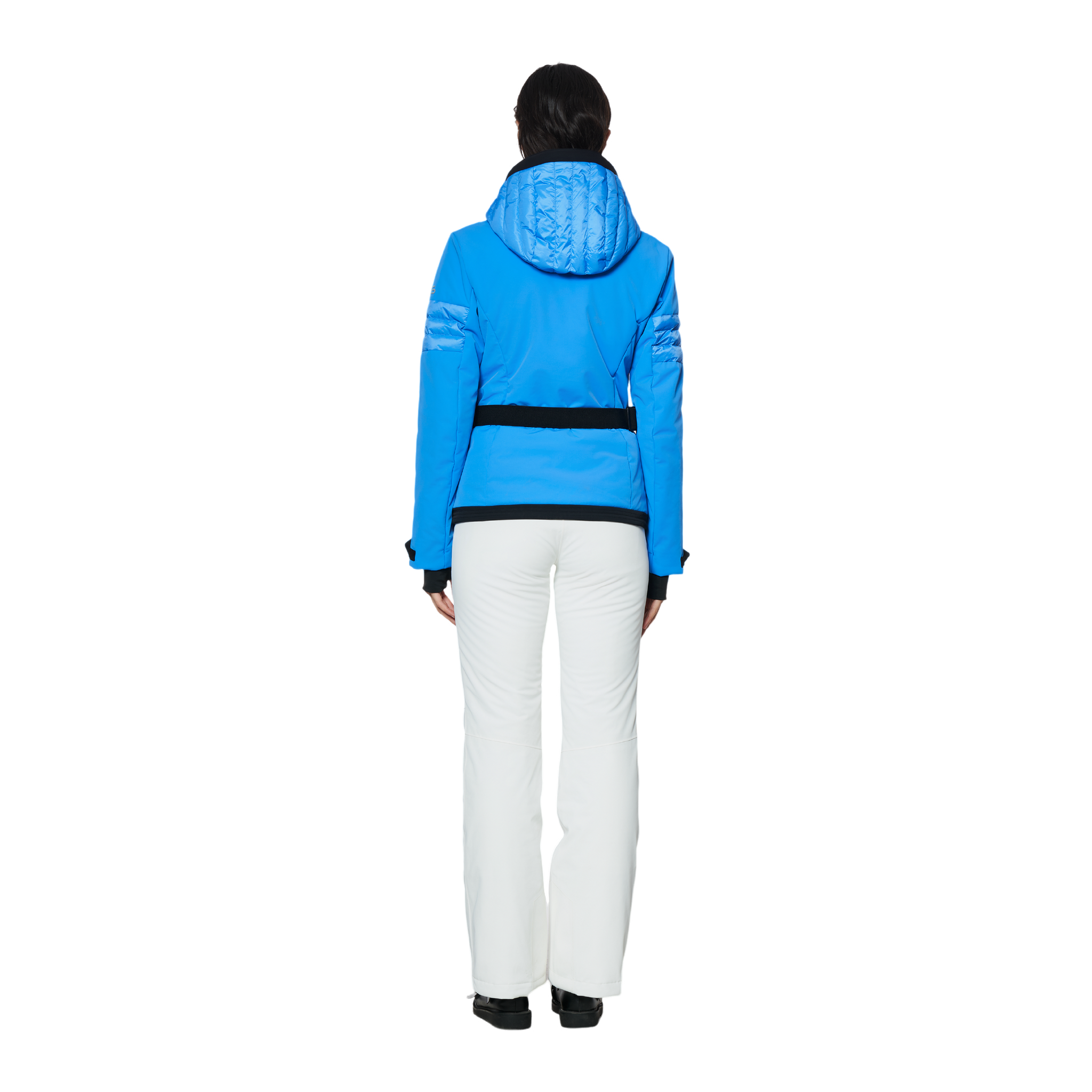 Ski Puffer Jacket In Sky Blue - Sky Blue