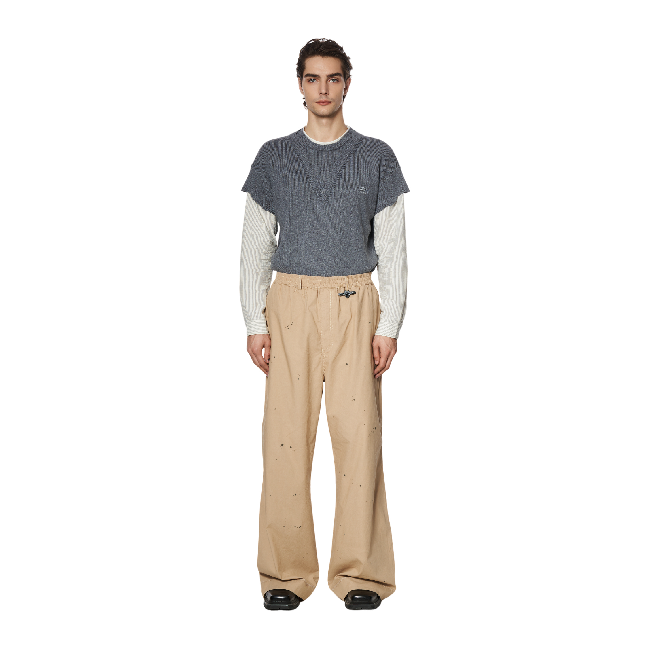 STITCHED TROUSERS