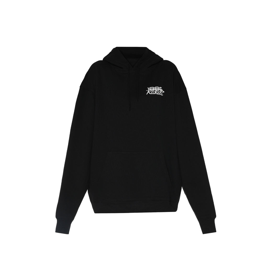 1886 X RAKETA ROCKET HOODIE - BLACK