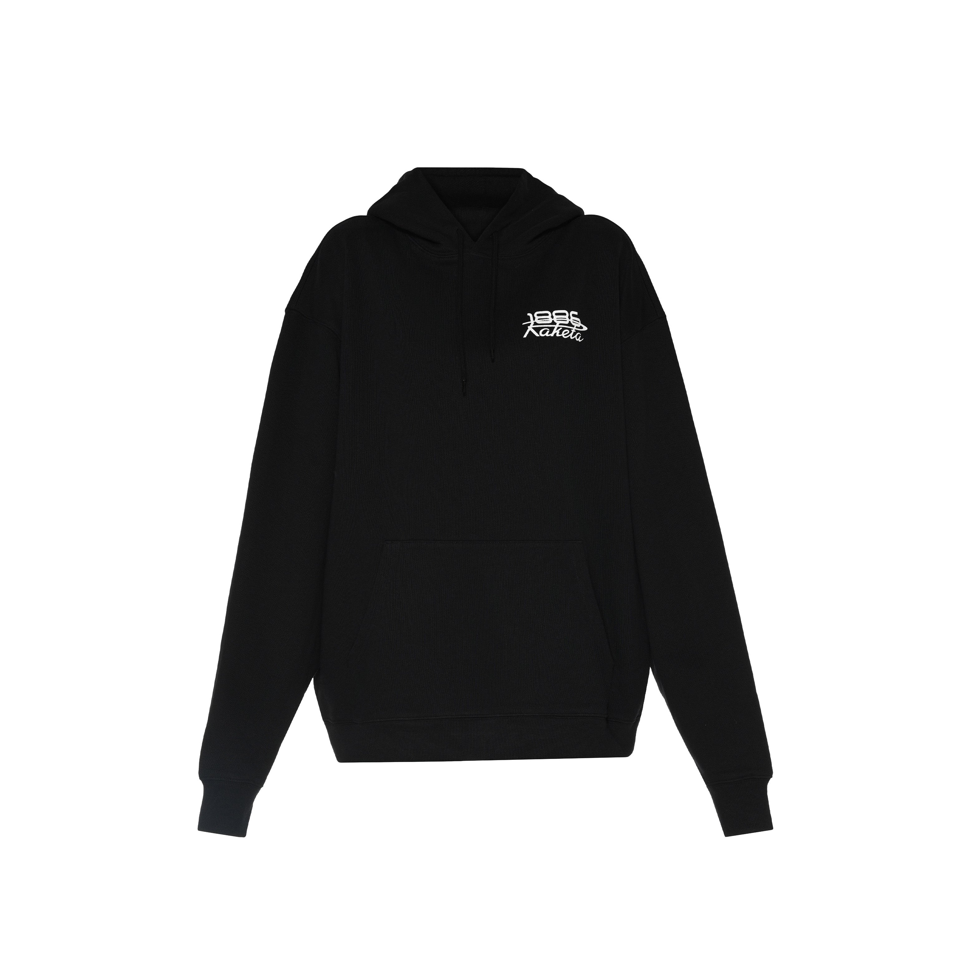 1886 X RAKETA ROCKET HOODIE - BLACK