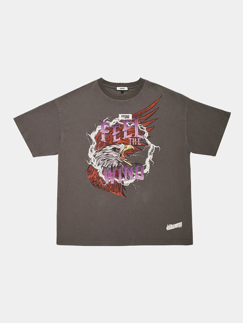 GRAPHIC T-SHIRT- GREY