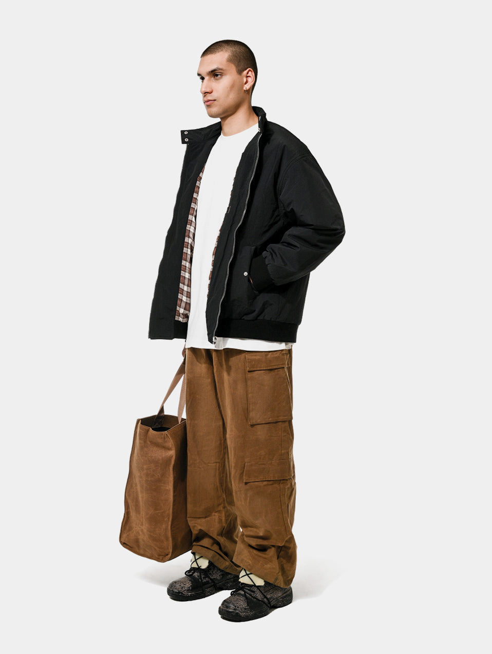 HARRINGTON JACKET - BLACK