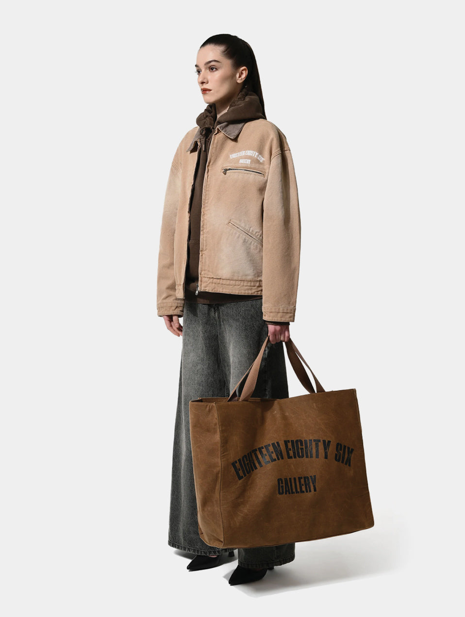 HEAVY WASHED WORK WEAR JKT - CAMEL