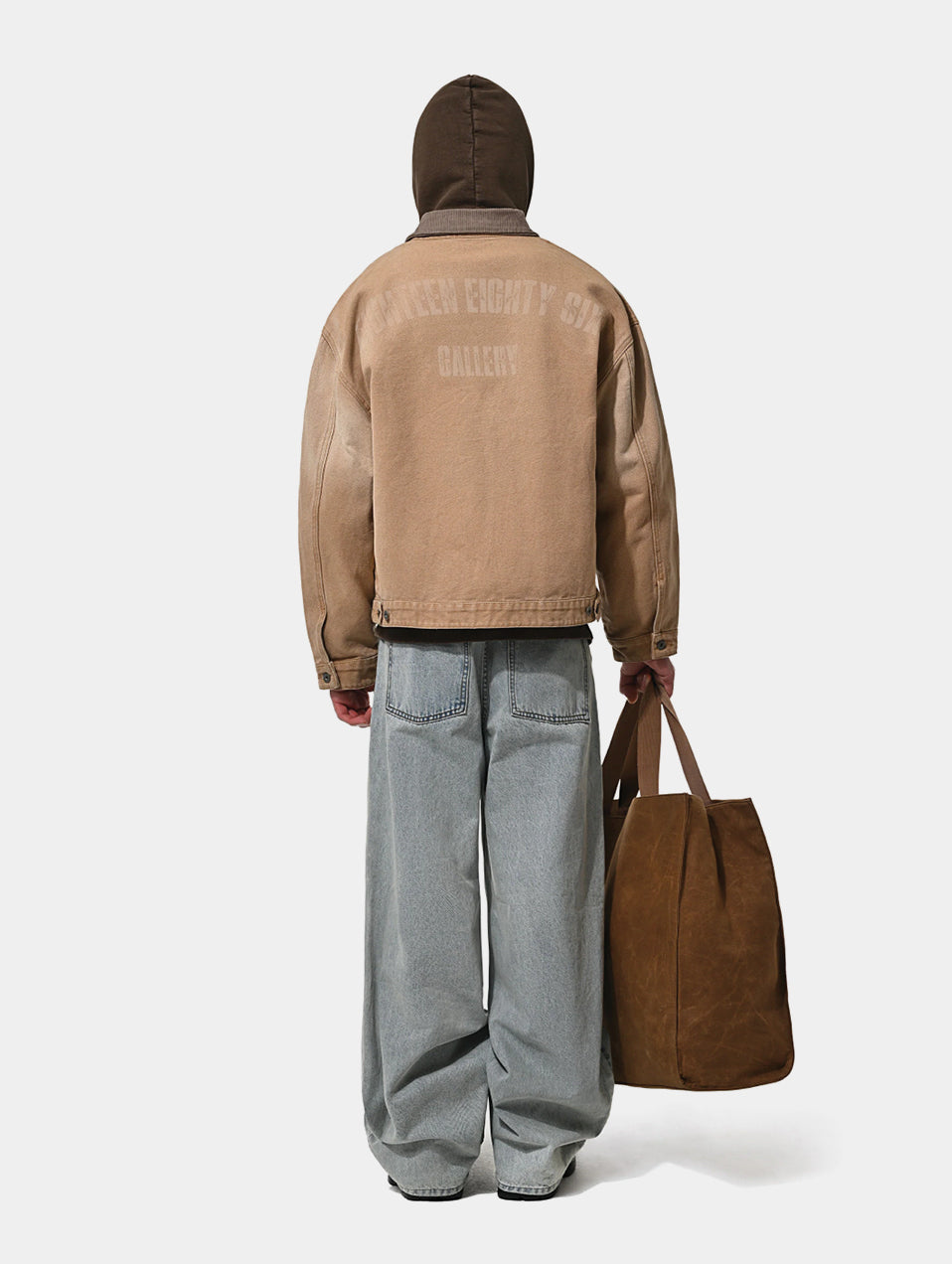 HEAVY WASHED WORK WEAR JKT - CAMEL