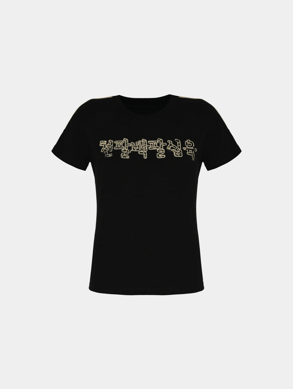 JAPANESE PRINT TOP - BLACK