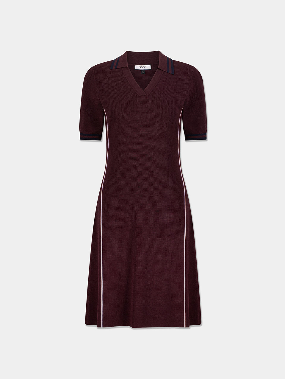 KNIT POLO DRESS