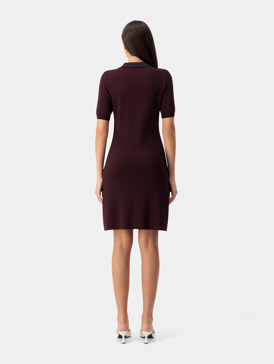 KNIT POLO DRESS