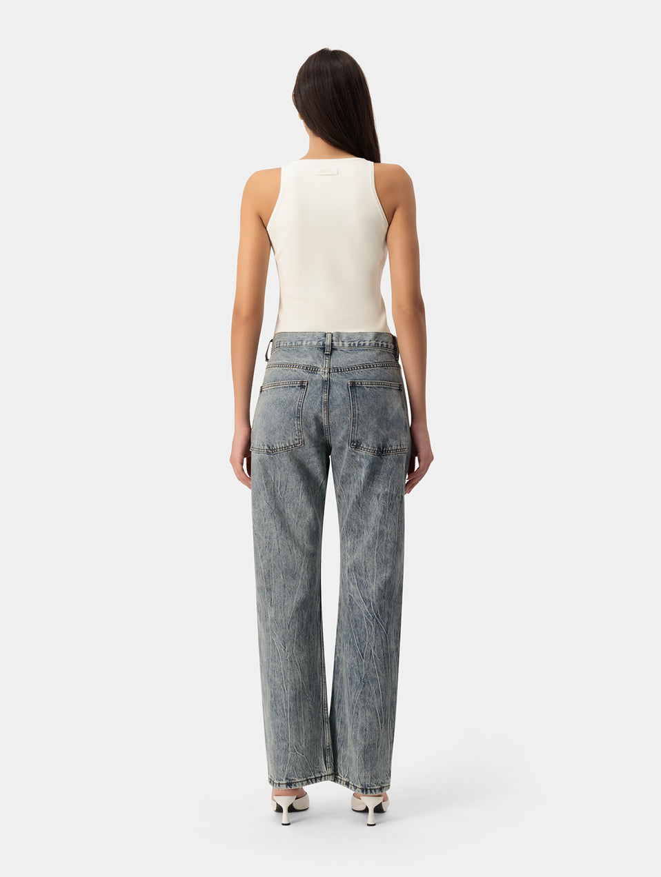 Light Wash Bootleg Jeans