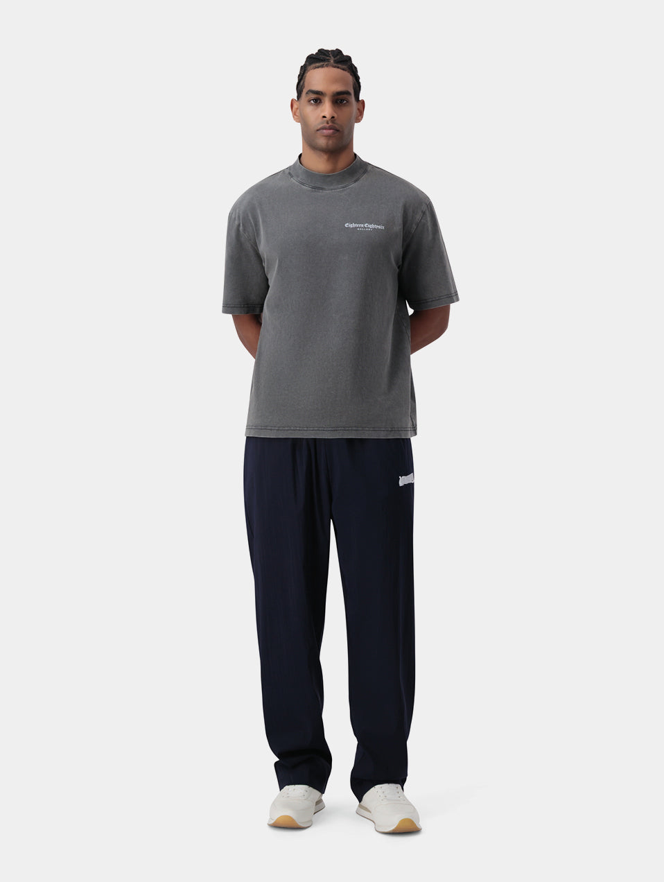 NYLON PANTS - NAVY