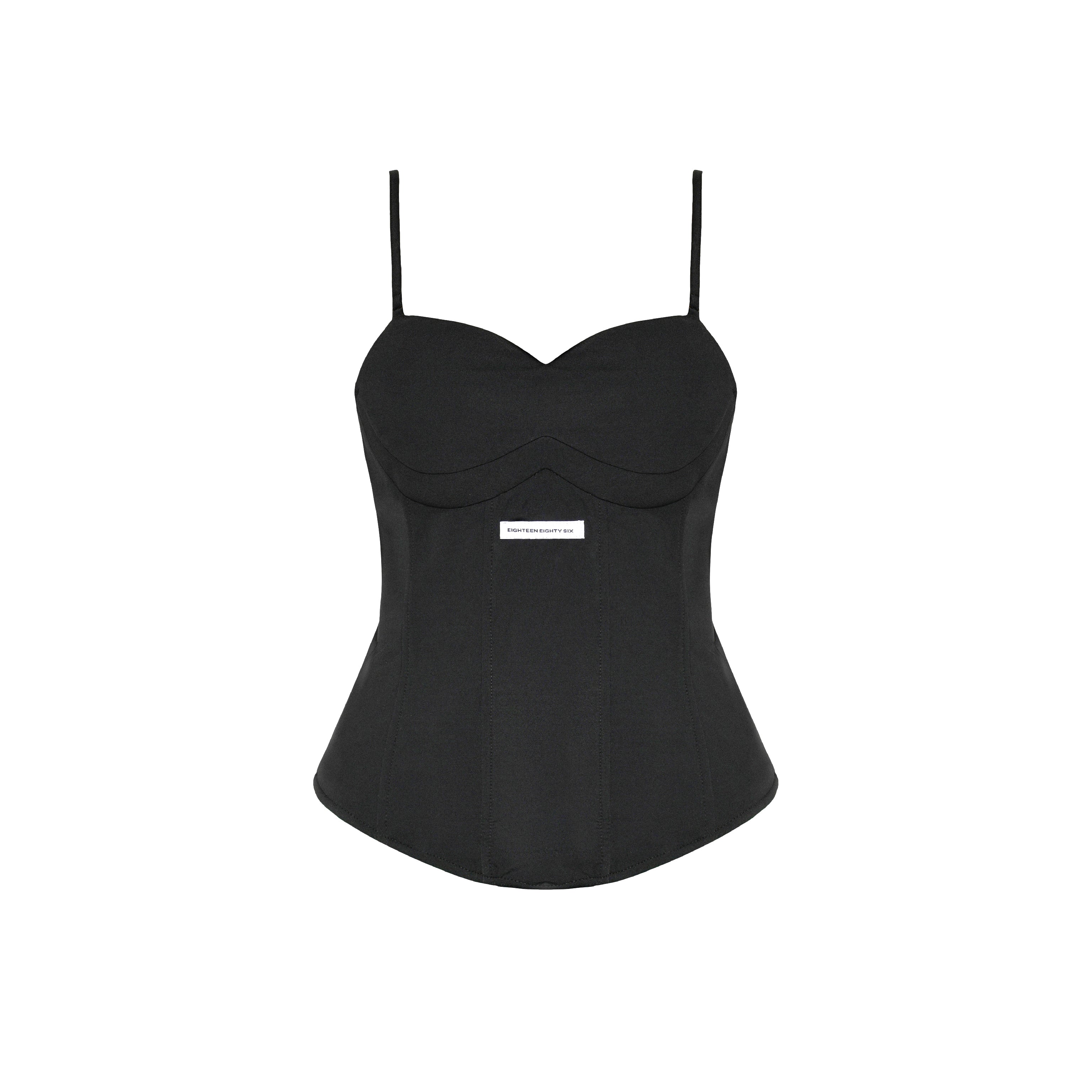 BUSTIER STYLE CORSET TOP
