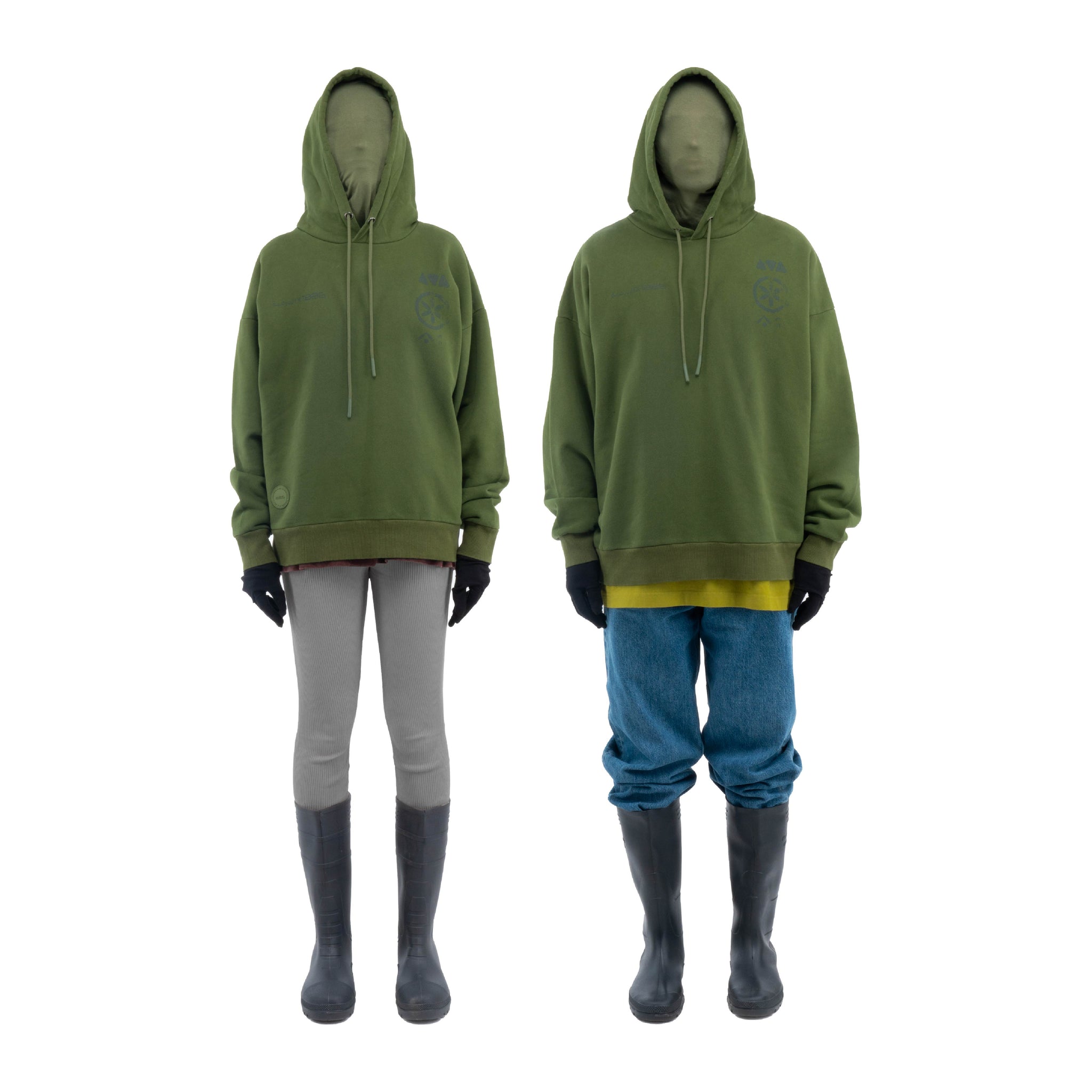 AT-TURAIF OVERSIZED HOODIE - GREEN