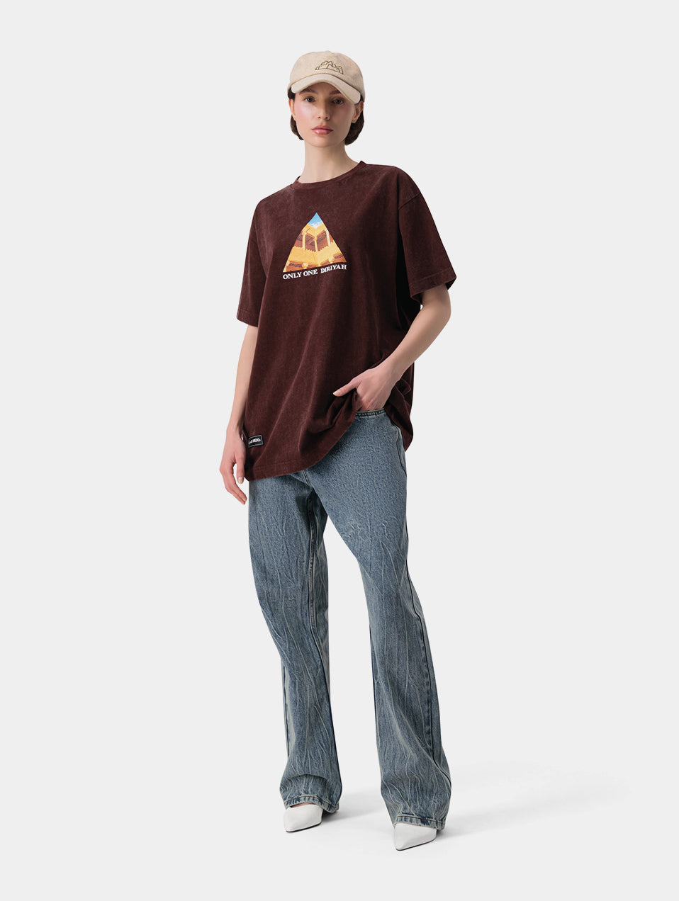 OOD T-SHIRT - DARK BROWN