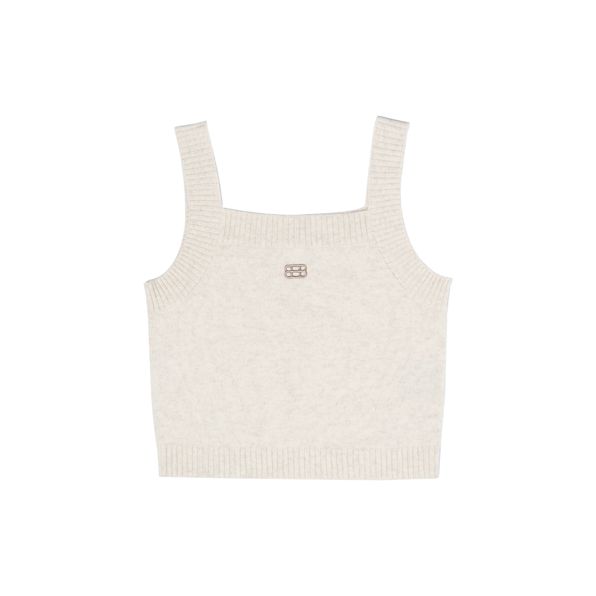 Knitted Top - Beige