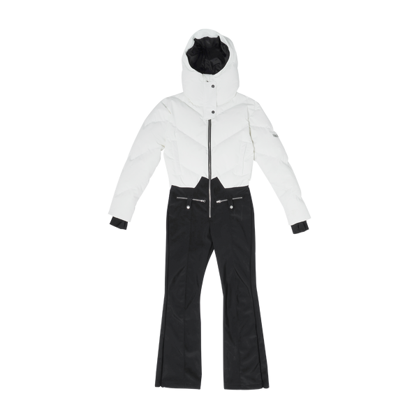 SKI JUMPSUIT - WHITE & BLACK – 1886 fashion