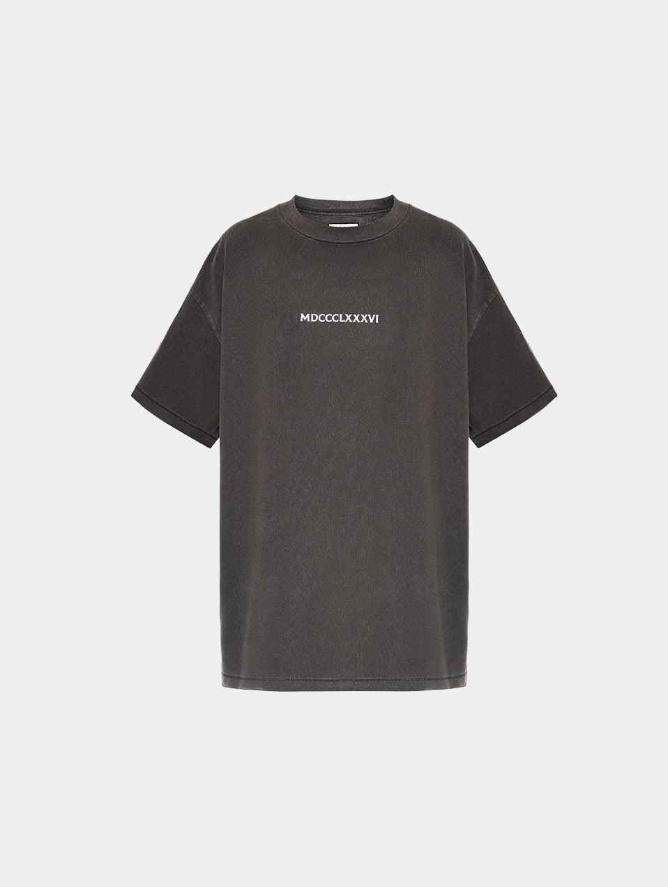 ROMAN SAND WATCH T-SHIRT - DARK GREY